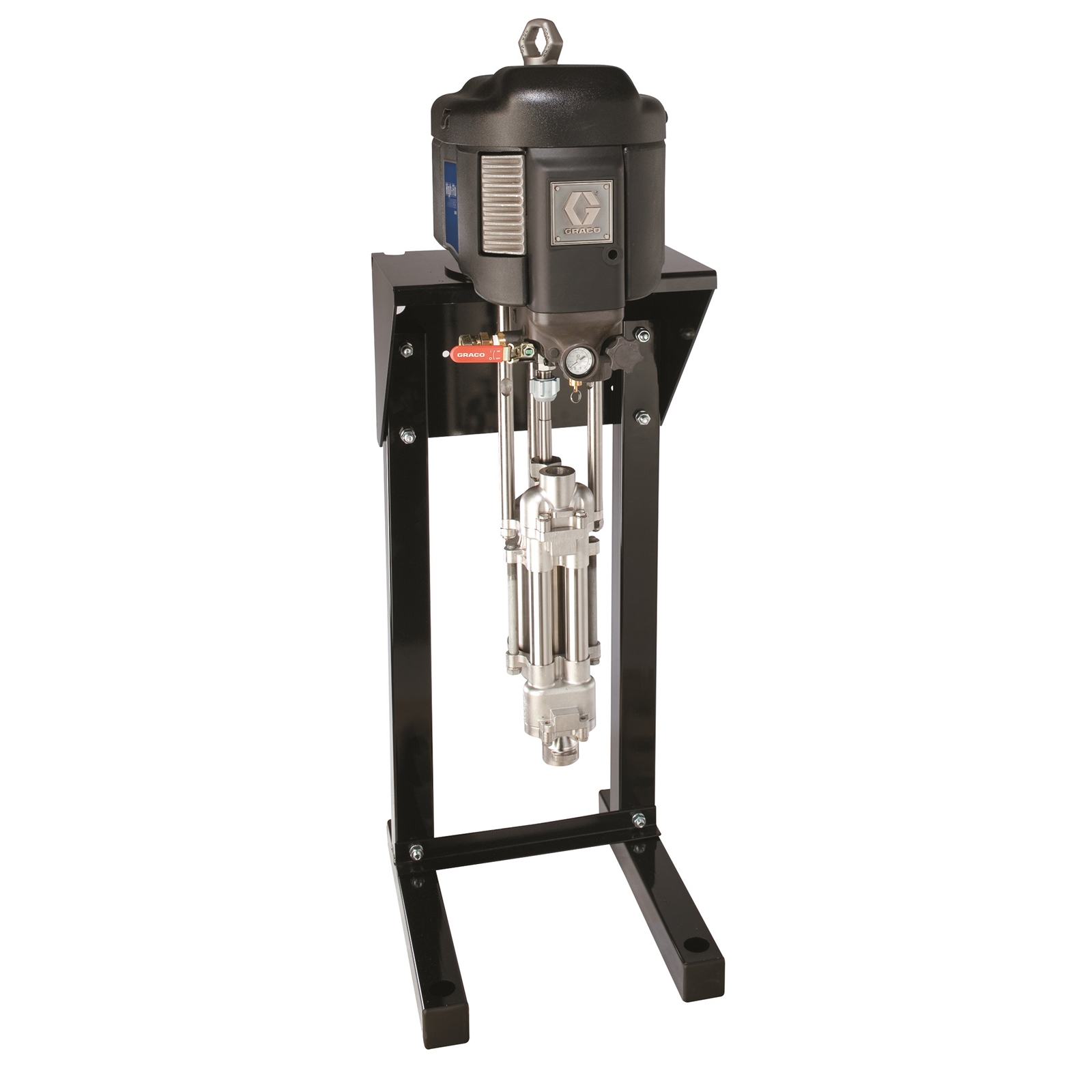 High-Flo 4-Ball Pump, CS, 4:1, Low Noise Exhaust, Open Wet
